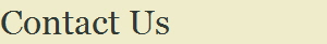 Contact Us